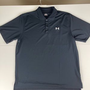 Under Armour Men’s Heat Gear Athletic Polo Sz Lg